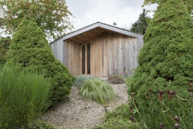 Poplar Garden House, Onix Architects, garden shed, groningen, low impact, green building, sustainable architecture