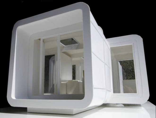 ROM_box, Gabriele Aramu, Sliding Hubs, modular housing, prefab housing, temporary housing