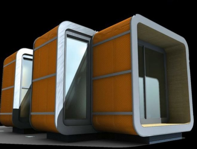 ROM_box, Gabriele Aramu, Sliding Hubs, modular housing, prefab housing, temporary housing