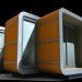 ROM_box, Gabriele Aramu, Sliding Hubs, modular housing, prefab housing, temporary housing