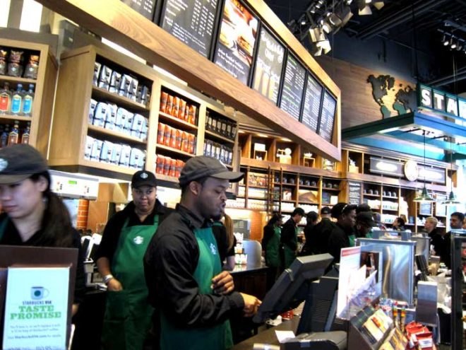 starbucks, starbucks architecture, starbucks designer, starbucks leed certification, leed certified starbucks, leed certified building, leed building, eco friendly commercial buildings, leed for commercial building, leed for retail, leed for existing buildings, leed requirements, starbucks green building, starbucks green initiatives, starbucks eco building, starbucks eco initiative