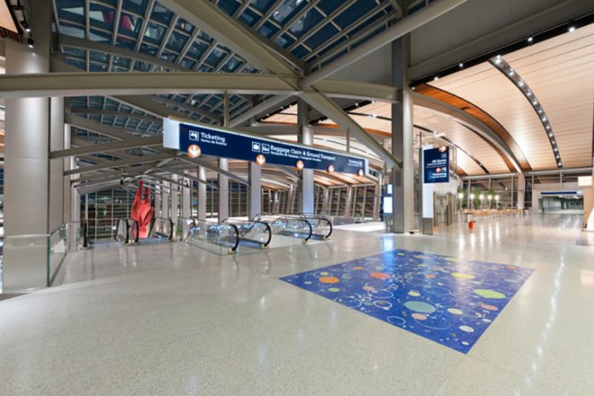 Sacramento International Airport, corgan associates, fentress architects, sacramento, leed silver, daylighting, green airport