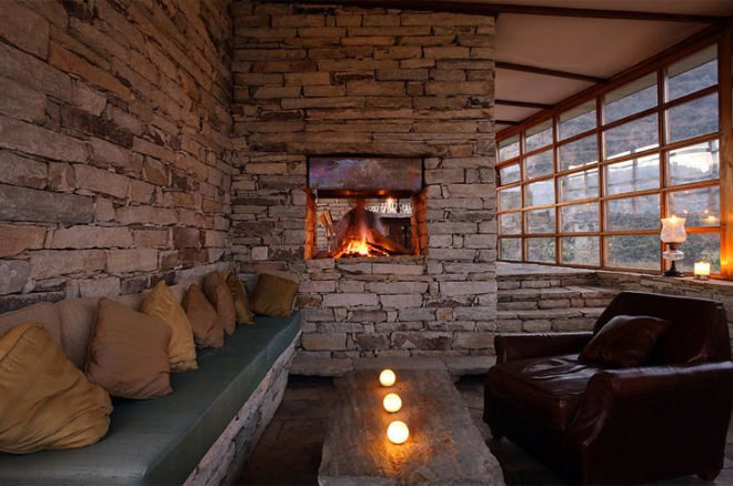 eco retreat, India green retreat, Himalayan resort, dry stack stone wall, eco building, mountain retreat, solar power, India grey water,