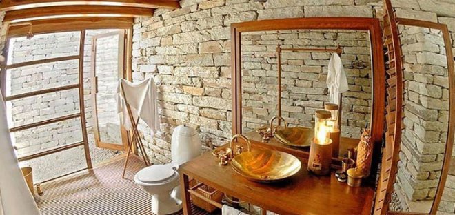 eco retreat, India green retreat, Himalayan resort, dry stack stone wall, eco building, mountain retreat, solar power, India grey water,