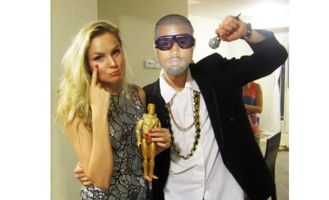 costume contest, diy halloween costume, eco costumes, eco halloween, eco halloween costume, green costumes, green halloween, halloween costume contest, handmade halloween costume, Inhabitat 2011 Green Halloween Costume Contest, organic halloween costume, Do-It-Yourself Halloween Costume, homemade halloween costume, green halloween costume contest, Kanye and Taylor Swift by Cole Drexle