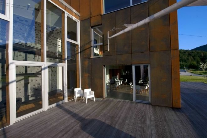 Sphere2, Mark Mack Architects, austria, office expansion, green office, solar power, zooom productions