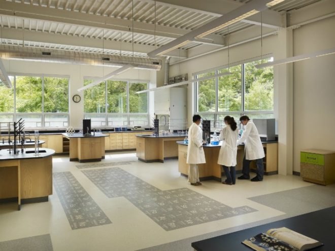 Sustainable Urban Science Center, SMP Architects, germantown friends school, green roof, philadelphia, living laboratory, eco laboratory