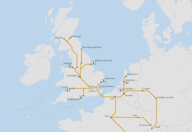 Thames Hub, Foster and Partners, uk, energy infrastructure, green transportation, renewable energy, high speed rail