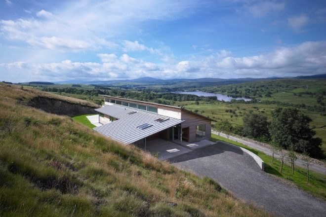 The Houl, Simon Winstanley Architects, net zero, net zero house, wind power, scotland, passiv haus