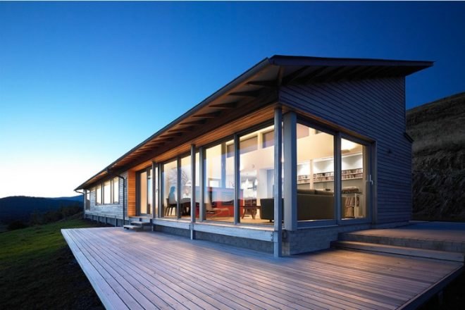 The Houl, Simon Winstanley Architects, net zero, net zero house, wind power, scotland, passiv haus