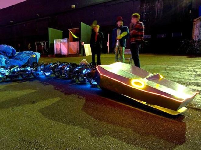 titanoboa, eatart, giant sculpture, mechanical snake, robot snake, giant robot, robot technology, eco art, sustainable art, green art, climate change, huge robot, huge snake, burning man,