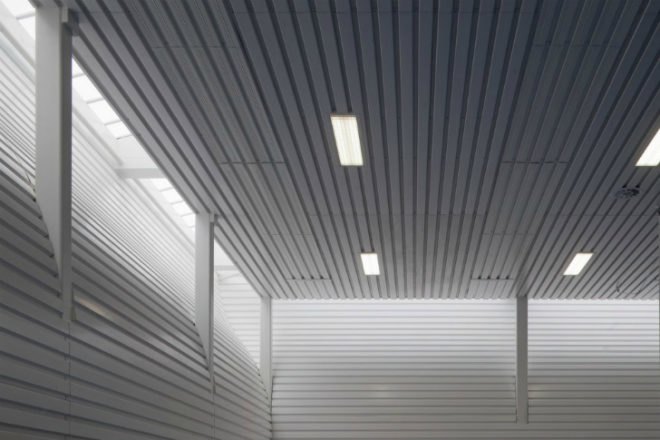 Tulip Building, TNW sports hall, gymnastics hall, natural daylighting, utrecht, NL Architects