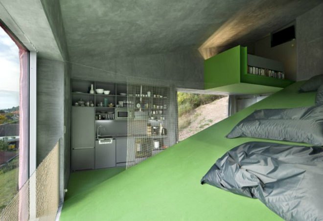 Vila Hermina, HSH Architekti, micro house, nano house, czech republic, small space living