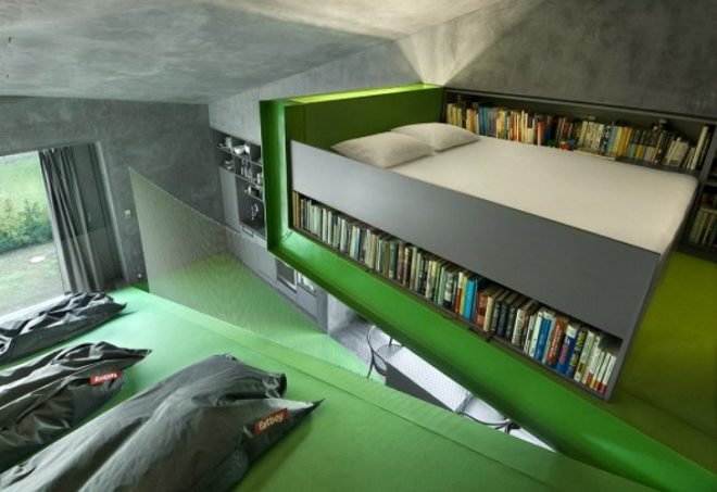 Vila Hermina, HSH Architekti, micro house, nano house, czech republic, small space living