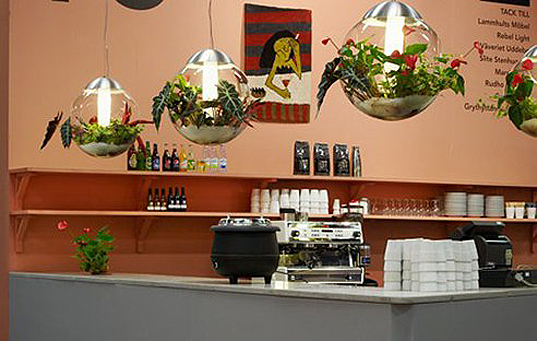 green lighting, Alexis Tricoire, Greenworks, Babylone, Babylone lamp, pendant light, plant lamps, herb gardens, indoor gardening