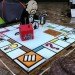 occupy london, occupy wall street, banksy, tox, occupy protests, we are the 99%, monopoly board art, giant board game, banksy installation