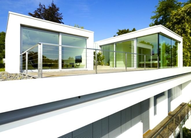 Roger Christ, Germany, House S, glazing, natural light, green roof, urban farming, rooftop garden, rooftop farming, urban development, green design, sustainable design, eco design, energy efficiency