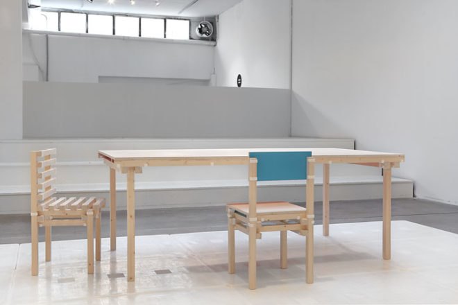 minale maeda, furniture design, inside out furniture, wooden downloadable furniture, transforming furniture design, DIY furniture