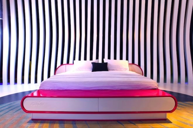 Karim Rashid, Komb House, Egypt, Cairo, LED, daylighting, wind power, solar power, solar heated water, radiant flooring, greywater recycling, rainwater harvesting, green design, sustainable design, eco-design, green building, Islamic design, contemporary design, skylight