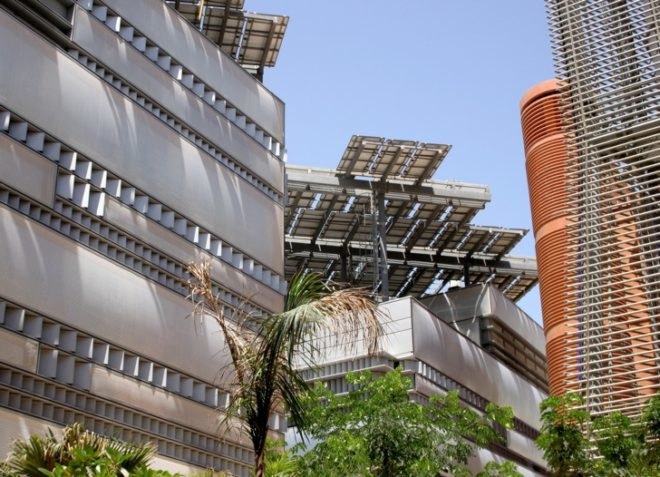 Masdar, Masdar City, zero carbon, zero emissions, foster & partners, erhlich architecture, abu dhabi, morocco, kuwait, leed gold, airport, qatar, solar-powered, solar-powered stadiums, Aldar Central market, casablanca, sports stadiums, green design, sustainable design, eco design