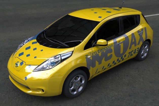 New York City Taxi & Limousine Commission, Nissan Leaf EV, Green transportation, green taxis