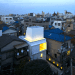 green design, sustainable design, eco-design, rock climbing, Japan, shinagawa-ku, daylighting, skylight, vertical, minimalism, small footprint, EANA