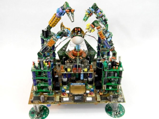 art, art nyc, pbc creations, steven rodrig, pcb, printed circuit boards, recycled circuit boards, recycled electronics, electronics art, recycled art, computers, recycled computers, nyc recycled computers, circuit board sculptures, printed circuit board sculptures