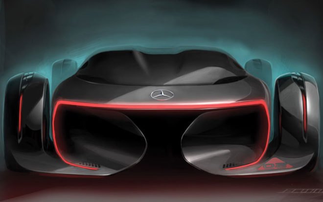 LA auto show, LA auto show design challenge, movie cars of the future, green automotive design, green car, green vehicle, green transportation, alternative transportation, concept car, electric car, Honda IH, Mercedes-Benz Silver Arrow, Subaru Horizon, Smart 341 Parkour, Hyundai Stratus Sprinter, Maybach Berline