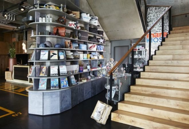 25Hours HafenCity, 25hours hotel, shipping containers, hamburg, hafencity, green hotel, green interiors, recycled materials