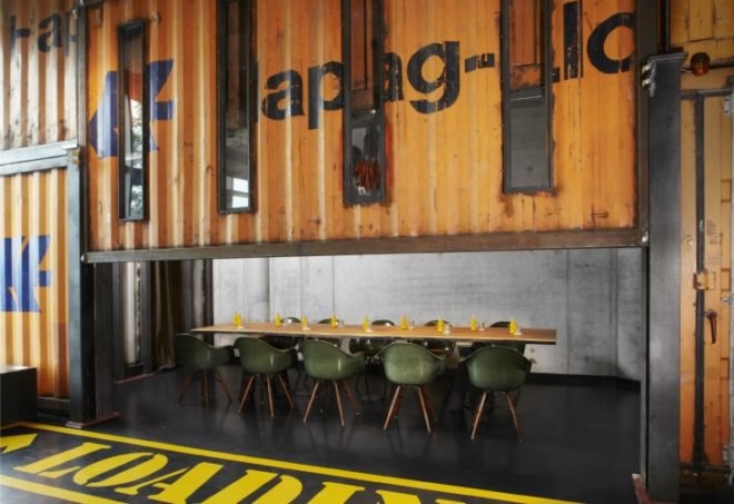 25Hours HafenCity, 25hours hotel, shipping containers, hamburg, hafencity, green hotel, green interiors, recycled materials