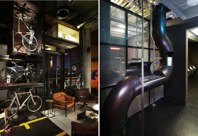 25Hours HafenCity, 25hours hotel, shipping containers, hamburg, hafencity, green hotel, green interiors, recycled materials