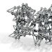 3D Printed Miniature Strandbeests, Theo Jansen, shapeways, 3d printing, strandbeests, mini strandbeests,