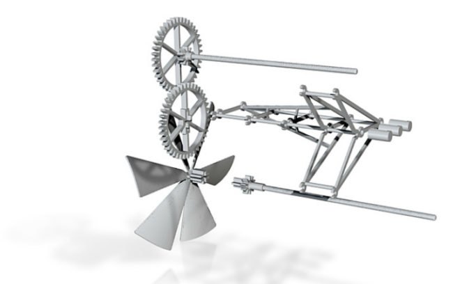 3D Printed Miniature Strandbeests, Theo Jansen, shapeways, 3d printing, strandbeests, mini strandbeests,