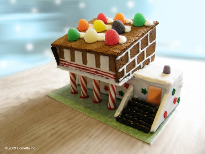 green gingerbread house, gingerbread house, green home, green house, green design, eco design, sustainable design, eco house, modern gingerbread house, ginger bread house, ginger bread, gingerbread, modern candy house, sweet houses, DIY projects, DIY gingerbread house, DIY gingerbread, make a gingerbread house for christmas, christmas house