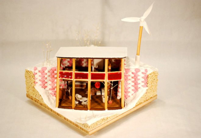 green gingerbread house, gingerbread house, green home, green house, green design, eco design, sustainable design, eco house, modern gingerbread house, ginger bread house, ginger bread, gingerbread, modern candy house, sweet houses, DIY projects, DIY gingerbread house, DIY gingerbread, make a gingerbread house for christmas, christmas house