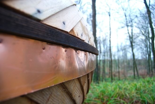 Jesse Brandzio, Dorset, Hooke Park, A Separate Place, eco-pod, eco-capsule, green design, sustainable design, eco-design, green design, architectural association, AV Customerson Award, Woodland Retreat