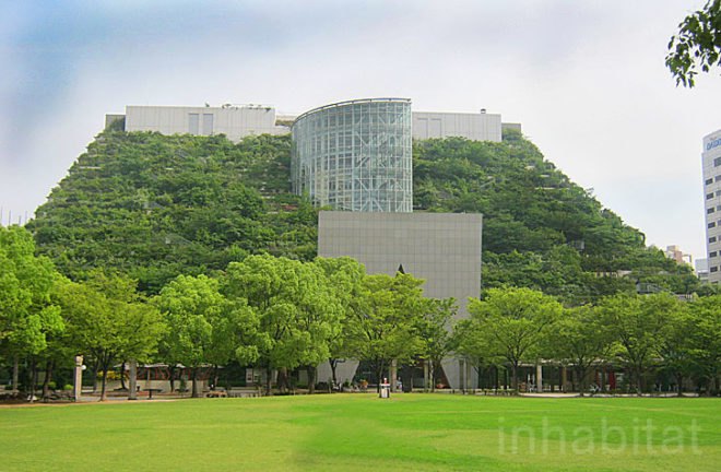 green roofs, green roof, osaka, kyoto, japanese green roofs, green roofs in japan, sustainability in japan, vertical gardens in japan, green wall, vertical garden, green walls in japan, green design, eco design, kinkaku-ji, golden pavilion, green steps, Kazuyuki Ishihara, secret garden, midori no tobira