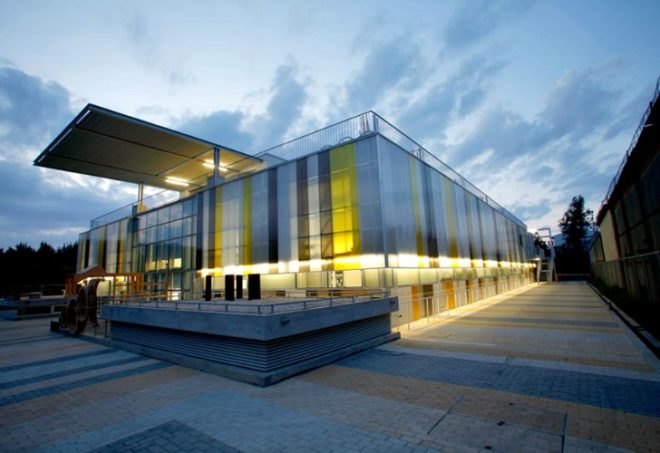 Architecture Research Center, Petros Konstantinou, Yiorgos Hadjichristou Architects, University of Nicosia, green renovation, factory conversion, natural daylighting