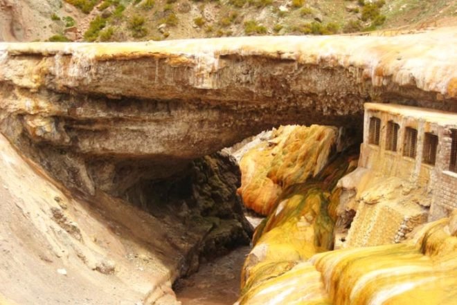 inca bridge,aconcagua mountain,golden arch,thermal water,mineral water,argentina,eco-turism,eco-travel,inca,natural bridge,inca saga,historic site