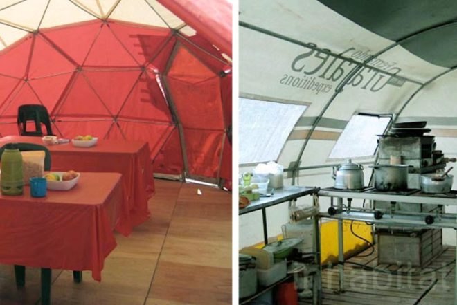 Water Issues,Renewable Energy,green technology,Green Lighting,Eco Tourism,Eco Travel,prefab architecture,solar panels,renewable energy,geodesic dome house,mule,aconcagua,argentina,andes mountains,green camping,
