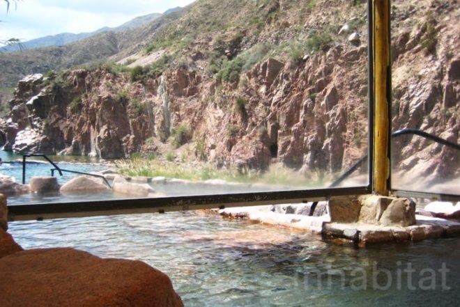 Water Issues,Recycled Materials,Green Resources,Green Materials,Green Holidays,green furniture,Eco Tourism,Eco Travel,Architecture,mendoza,argentina,andes mountains,thermal hotel,mineral geothermal water,local stone,recycled railway sleepers,alpine architecture,healthy water