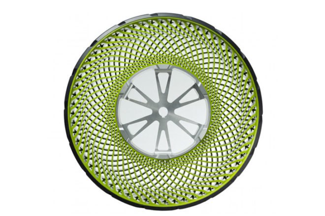 Bridgestone, Airless Tires, air-free concept, tokyo motor show, cars, automotive, green transportation, recycled materials, green tech, green cars