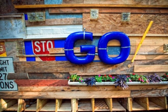 Burton Street Community, peace gardens, Asheville Design Center, student project, pavilion, recycled materials, found objects
