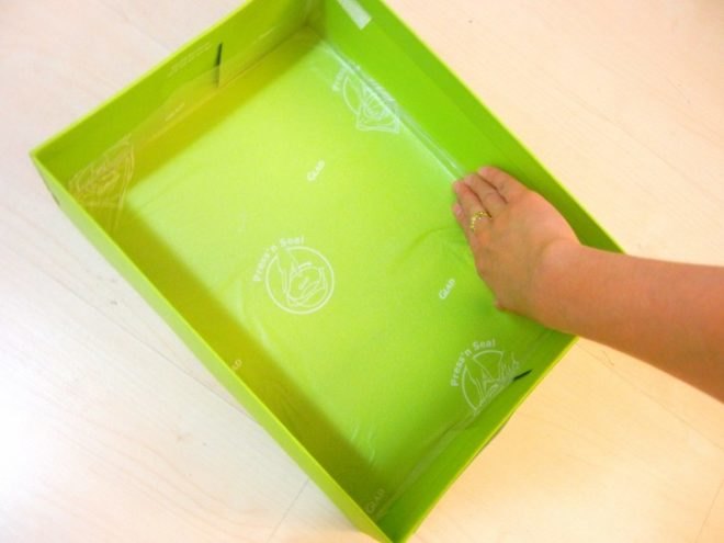 stop wasting food, eat me first box, fridge box, refrigerator box, fridge triage, food waste, green design, eco design, sustainable design, how to make an eat me first fridge box, how to stop wasting food, how to save money on groceries
