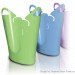 Eco-Bin, eco bin, trashcans, colorful trashcans, trash can for grocery bags, reusing grocery bags, plastic bag waste, Stephen Reon Francisco