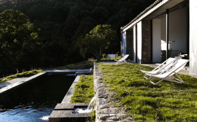 Ábaton, Converted Stable, Solar power, Hydro-Powered, clean tech, green design, sustainable design, renovation, eco-design, natural materials, alternative energy, Country Estate, Spain, Extremadura, Caceres, adaptive reuse, low environmental impact