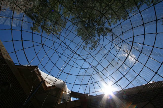 green design, eco design, sustainable design, Fitzsimmons Architects, Wayne Coyne, Flaming Lips, Oklahoma City, The Compound, double Skinned facade, Dragon Egg