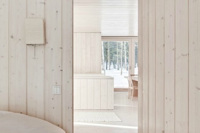 Four-Cornered Villa, Avanto Architects, off grid, off grid cabin, low impact retreat, finland
