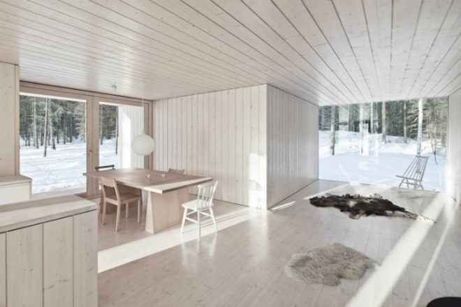 Four-Cornered Villa, Avanto Architects, off grid, off grid cabin, low impact retreat, finland