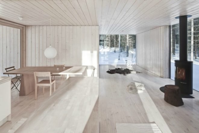 Four-Cornered Villa, Avanto Architects, off grid, off grid cabin, low impact retreat, finland